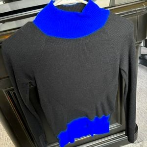 Rag & Bone Blue Turtleneck